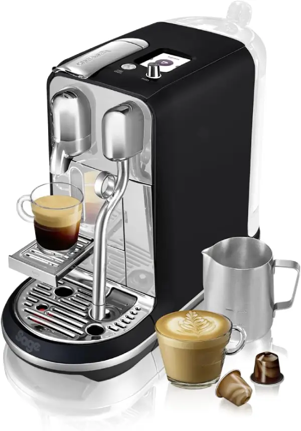 NESPRESSO SNE800BTR the Creatista Plus de SAGE avec 11 programmes de préparation du lait