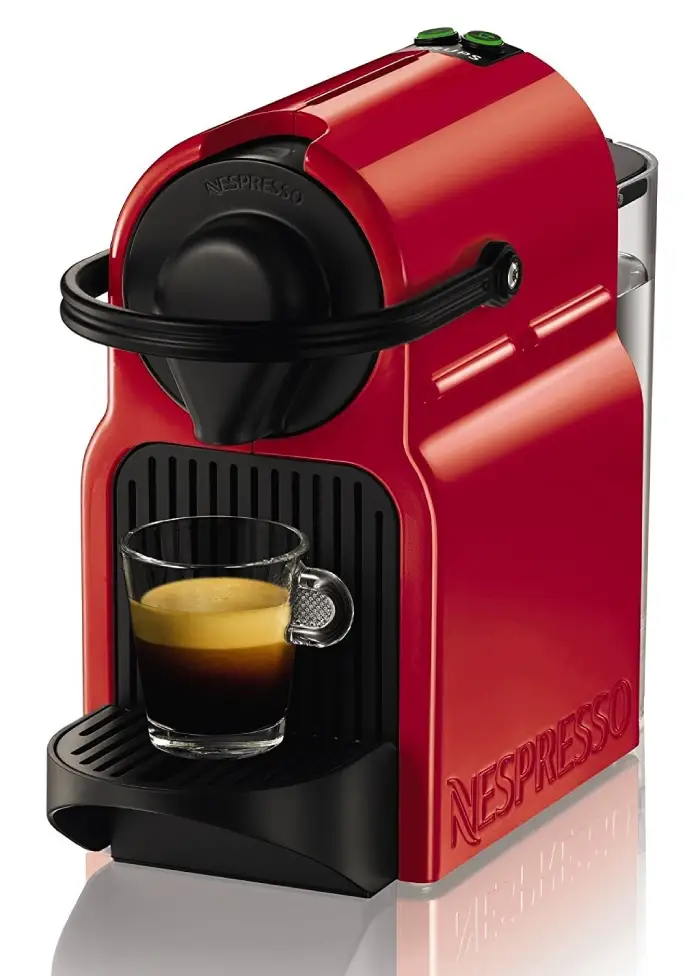 Nespresso Krups Machine à café Inissia rouge