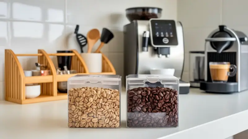 Conservation et boite à café